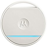 Motorola Connect Coin Bluetooth Smart Tag for Key/Phone Finder and Selfie Clicker Button - White