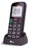 TTfone Mercury 2 Big Button Basic Senior Unlocked Sim Free Mobile Phone with Dock – Black