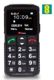 TTfone Dual 2 – Senior Mobile Phone Big Buttons SOS Button Large Display Dual Sim (EE Pay as you go)