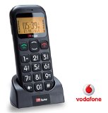 TTfone Jupiter Big Button Easy Senior Mobile Phone SOS Panic Button (Vodafone PAYG with £10 Credit)