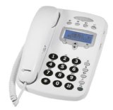 Geemarc CL1400 Corded Big Button Hard of Hearing Landline Telephone with Caller I.D UK Version