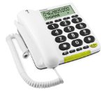 Doro 312CS Big Button Corded Telephone With LCD – White