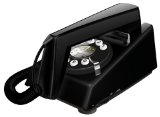 Geemarc Trimline Retro Style 2 Piece Corded Telephone – Black- UK Version