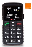 TTfone Dual 2 (TT59) Pay as you go – Pre Pay – PAYG Basic Simple Senior Mobile Phone with Big Buttons, SOS Button, Large Display, Dual Sim (Orange with £10 Credit)