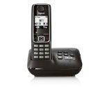 Gigaset A420A Single DECT Cordless Phone with Answer Machine – Black