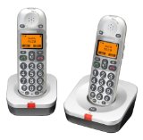 Audioline Bigtel 202 Cordless Phone ( DECT,Hands Free Functionality, Low Radiation, Elderly Friendly Phone )