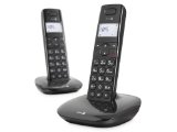 Doro Comfort 1010 Twin Cordless DECT Telephone – Black