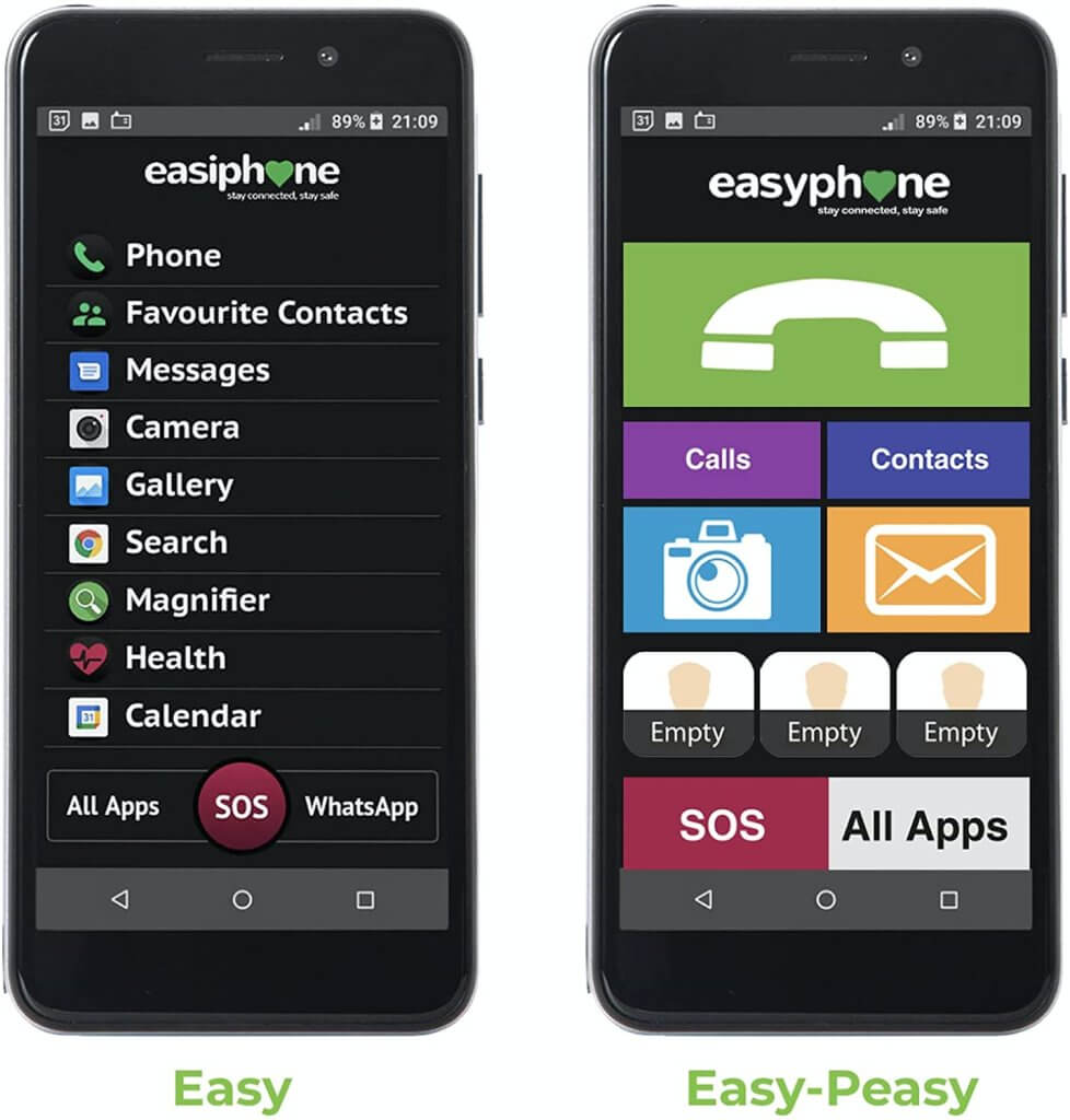 mobile phone for elderly tesco